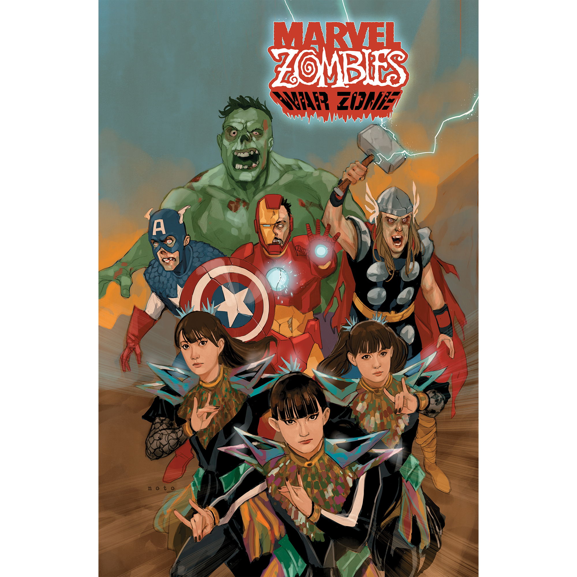 BABYMETAL Marvel Zombies: War Zone Comic (Official Store)