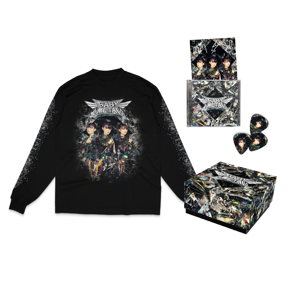 METAL FORTH BOXSET (WITH SIGNED ART CARD) - Babymetal Official Store METAL FORTH BOXSET (WITH SIGNED ART CARD) - Babymetal Official Store