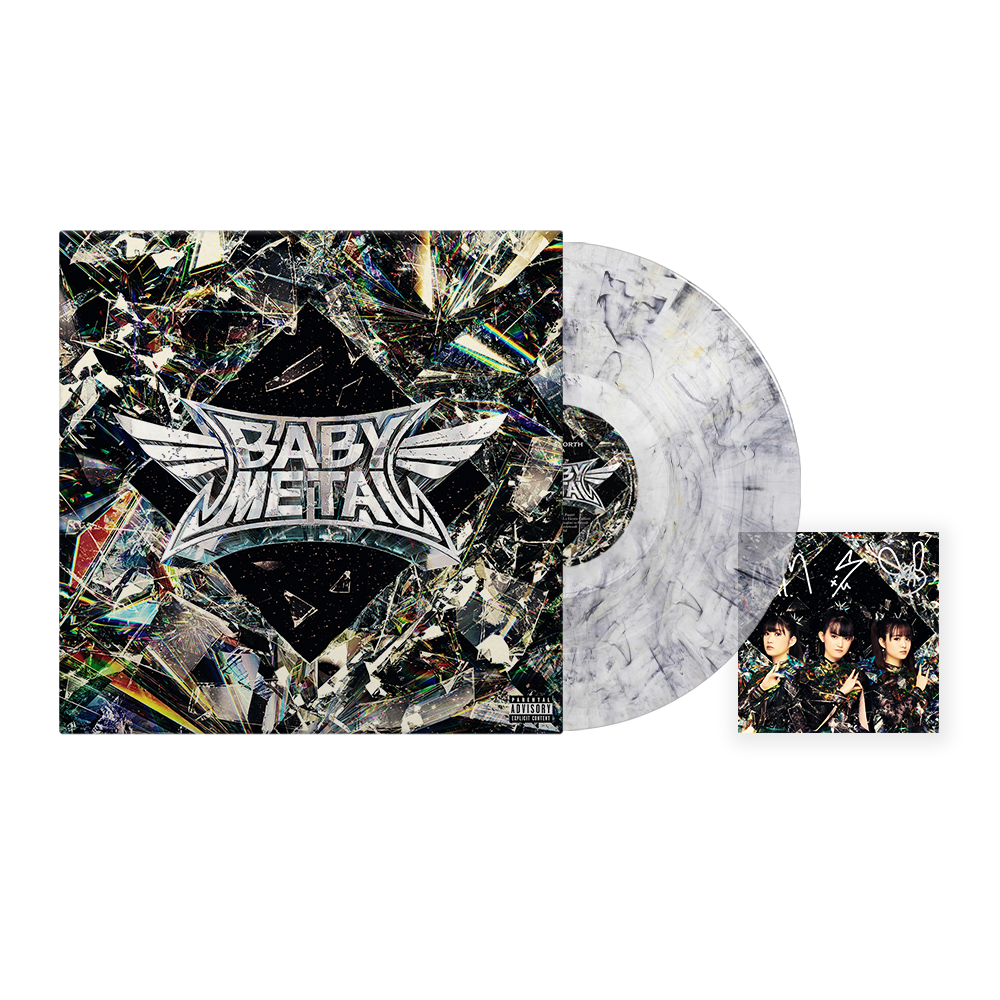 METAL FORTH WHITE NOISE STATIC VINYL - COMPLEX EXCLUSIVE (WITH SIGNED ART CARD)